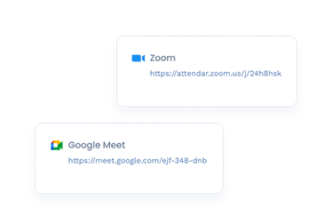 Zoom & Meet連携